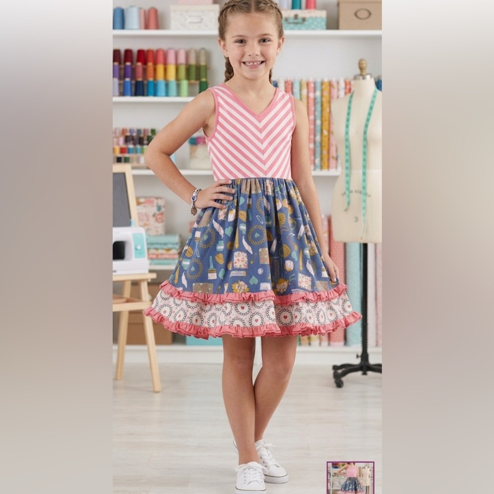 Matilda Jane work of hearts dress